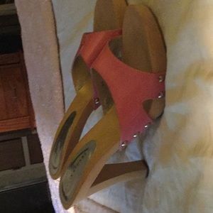 Colin Stuart pink high heel shoes. Never worn.